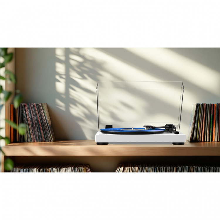 MIXX Vinylskivspelare Analog 5 Stereo Vit