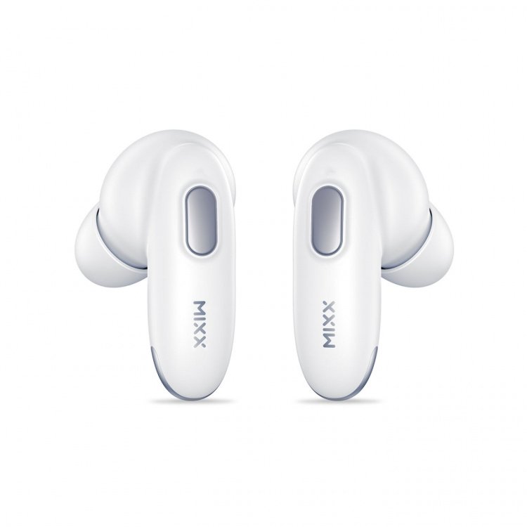 MIXX Hörlur Mini Charge 2 In-Ear Tws Qi Trådlös Vit