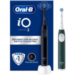 Oral B Eltandborste iO2 Series Duo Night Black / Forest Green