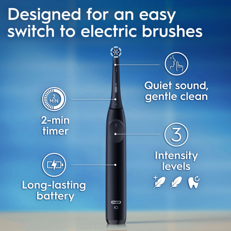 Oral B Eltandborste iO Simply Easy Clean Night Black