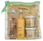 Blancreme Hydration Routine Set 230 ml Micellar Cleansing Milk 75ml/Cleansing Jelly 75ml/Cream Mask 40ml/Exfoliating Sorbet 40ml