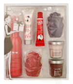 Blancreme Strawberry & Pomegranate Set 460 ml Shower Gel 200ml/Body Cream 40ml/Body Scrub 40ml/2x Soap Madeleine 70gr/Handcream 30ml/Lipbalm 10ml