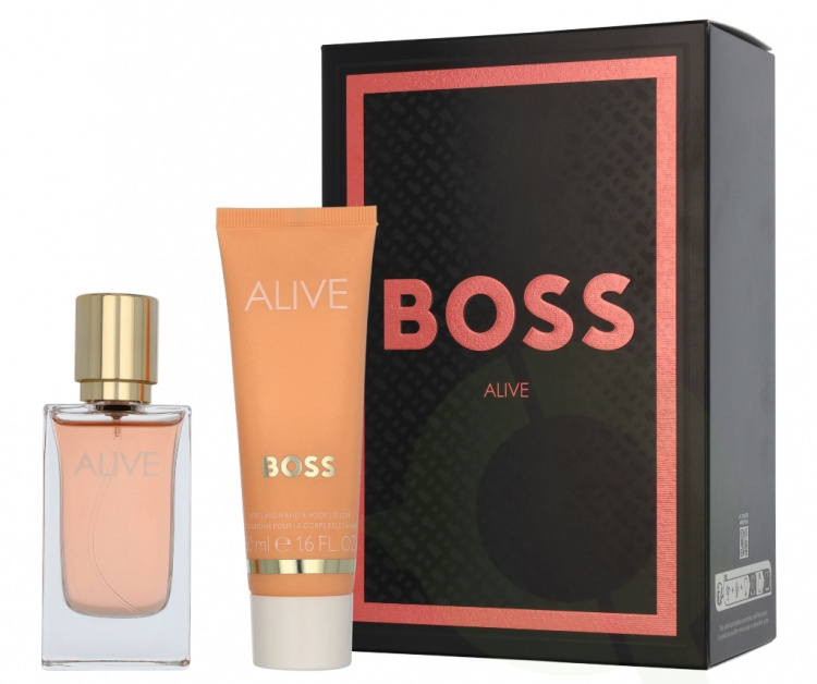 Hugo Boss Alive Giftset 80 ml Edp Spray 30ml/Hand & Body Lotion 50ml