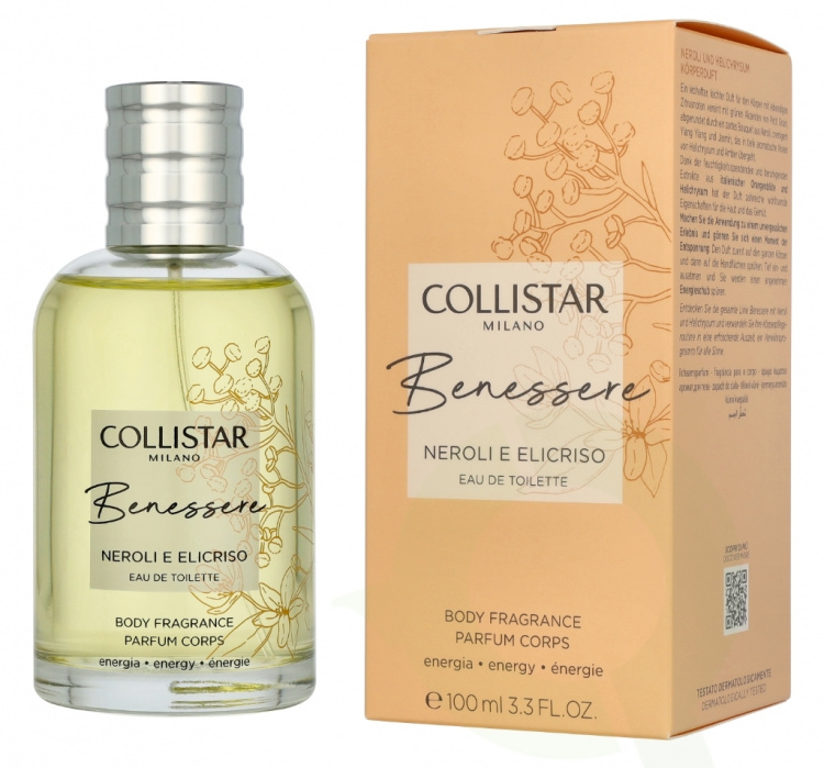 Collistar Benessere Neroli And Helichrysum Edt Spray 100 ml