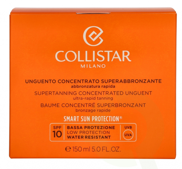 Collistar Supertanning Concentrate Unguent SPF10 200 ml