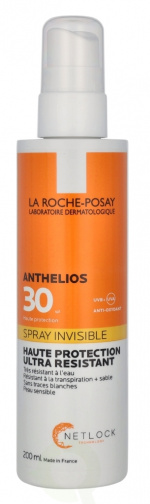 La Roche LRP Anthelios Invisible Spray SPF30 200 ml For Sensible, Ultra Resistant