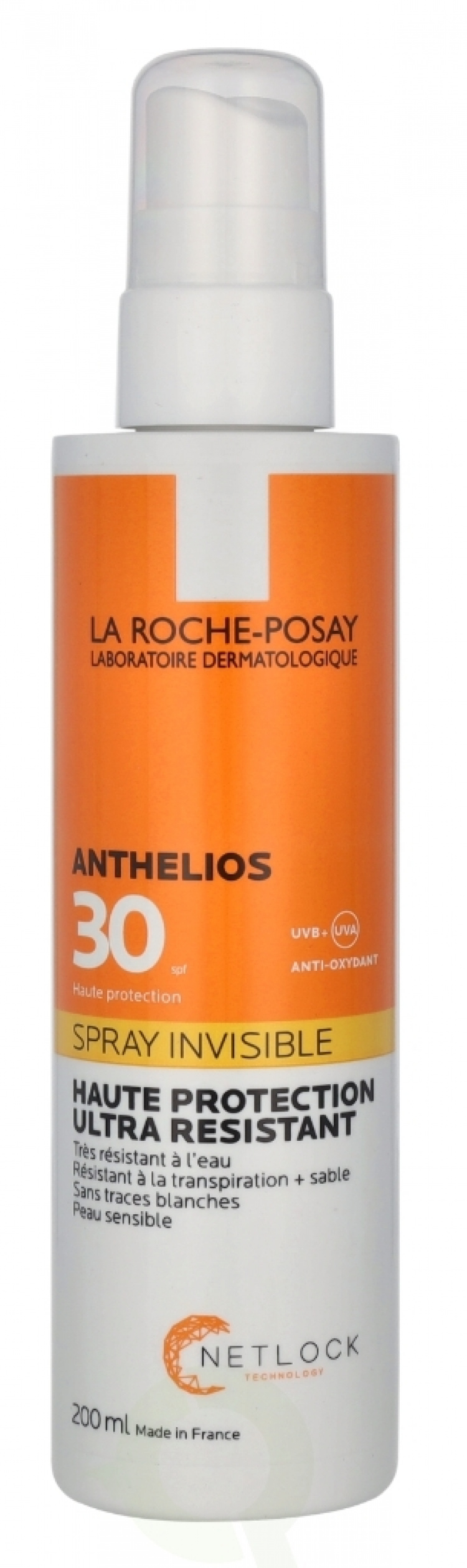 La Roche LRP Anthelios Invisible Spray SPF30 200 ml For Sensible, Ultra Resistant