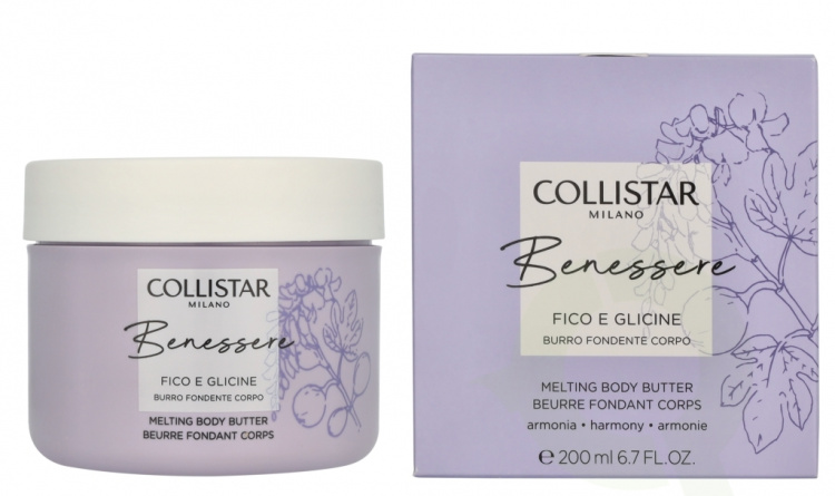 Collistar Benessere Fig And Wisteria Melting Body Butter 200 ml