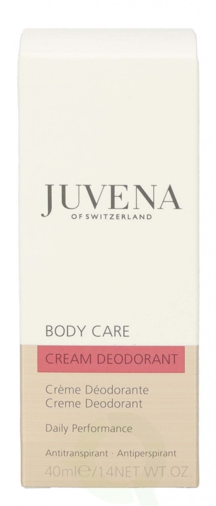 Juvena Body Daily Performance 40 ml Cream Deodorant/Antitranspirant