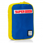 Blaze Evercade Hmt Super Pocket Stoffen Etui - Blauw/Geel