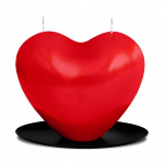 MikaMax Smeltend hart kaars