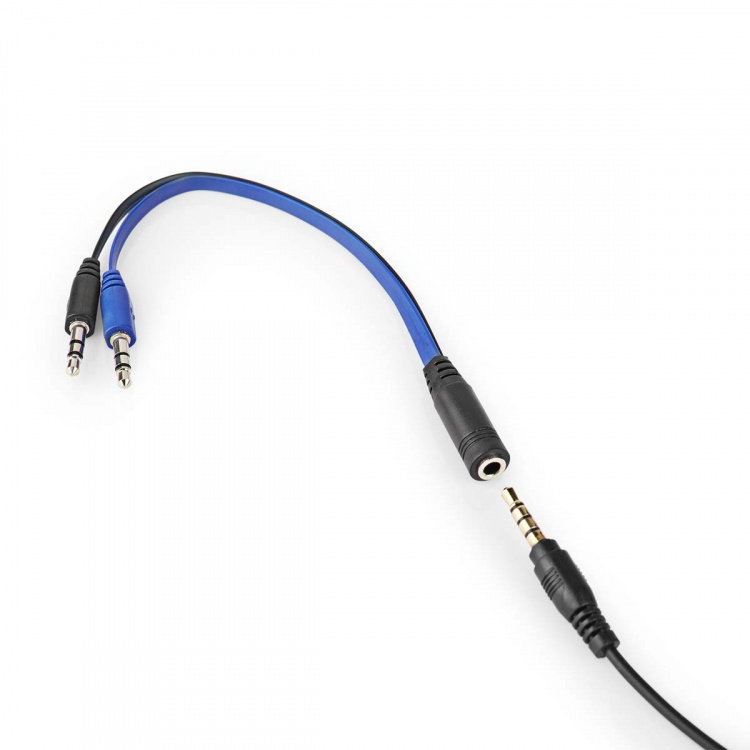 Nedis Gaming Combo Kit | 5-in-1 | Toetsenbord, Koptelefoon, Muis en Muismat | Zwart | QWERTY | Scandinavisch