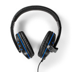 Nedis Gaming Combo Kit | 5-in-1 | Toetsenbord, Koptelefoon, Muis en Muismat | Zwart | QWERTY | Scandinavisch