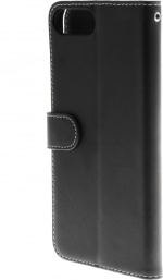 Insmat Exclusive Flip Case Portemonneehoesje voor iPhone 7 Plus, zwart