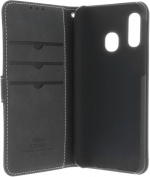 Insmat Exclusief Flip Case portemonnee hoesje, Samsung Galaxy A40, zwart Insmat Exclusief Flip Case portemonnee hoesje, Samsung Galaxy A40, zwart