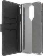 Insmat Exclusieve Flip Case portemonnee, Oneplus 8, zwart