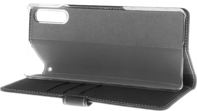 Insmat Exclusief Flip Case portemonnee hoesje, Sony Xperia 10 II, zwart