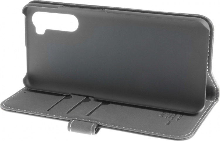 Insmat Exclusieve Flip Case portemonnee, Oneplus Nord, zwart
