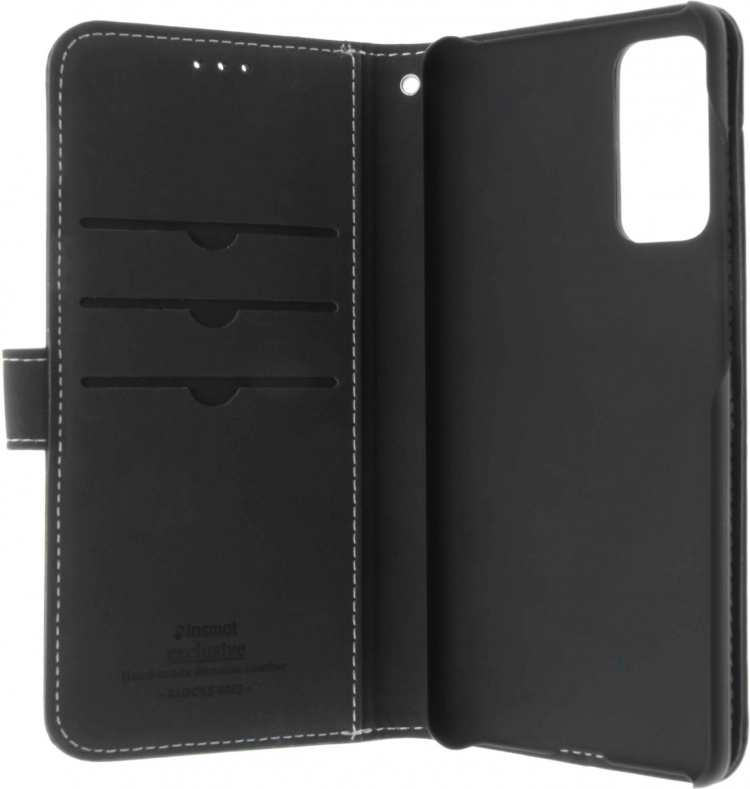 Insmat Exclusieve Flip Case, Samsung S20 FE 5G / Galaxy S20 FE, zwart Insmat Exclusieve Flip Case, Samsung S20 FE 5G / Galaxy S20 FE, zwart