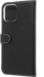 Insmat Exclusive Flip Case Portemonneehoesje, iPhone 12 Pro Max, zwart Insmat Exclusive Flip Case Portemonneehoesje, iPhone 12 Pro Max, zwart
