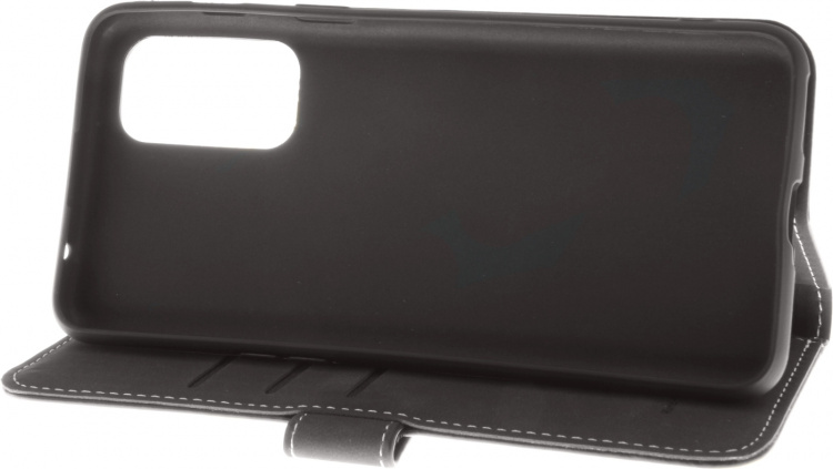 Insmat Exclusieve Flip Case portemonneehouder, OnePlus Nord 2 5G, zwart