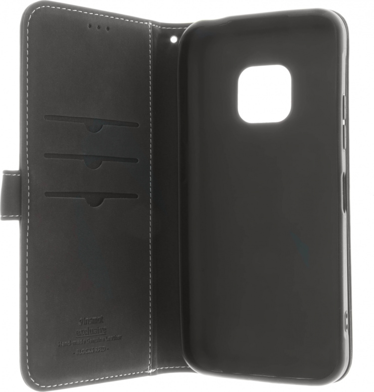 Insmat Exclusieve Flip Case portemonnee, Nokia XR20, zwart Insmat Exclusieve Flip Case portemonnee, Nokia XR20, zwart