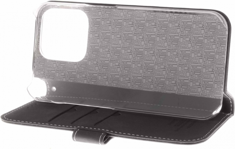Insmat Exclusive Flip Case Portemonneehoesje, iPhone 13 Pro, zwart Insmat Exclusive Flip Case Portemonneehoesje, iPhone 13 Pro, zwart