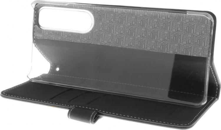 Insmat Exclusive Flip Case Portemonneehoesje, Sony Xperia 5 III, zwart