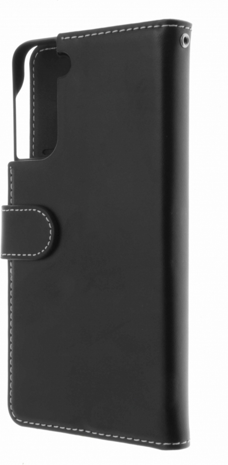 Insmat Exclusieve Flip Case, Samsung S21, zwart Insmat Exclusieve Flip Case, Samsung S21, zwart