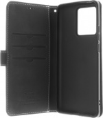 Insmat Flip Case portemonnee hoesje, Motorola Edge 40 5G, zwart