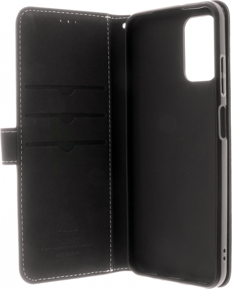Insmat Exclusieve Flip Case portemonnee, Nokia G42 5G, zwart