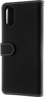 Insmat Exclusieve Flip Case portemonnee hoes, Sony Xperia 5 V, zwart