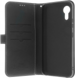Insmat Exclusieve Flip Case portemonnee hoes, Samsung Galaxy XCover7, zwart