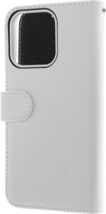 Insmat Exclusive Flip Case Portemonneehoesje, iPhone 13 Pro, wit