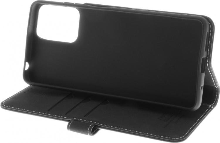 Insmat Exclusieve Flip Case portemonnee hoes, Motorola Moto G24 Power, zwart