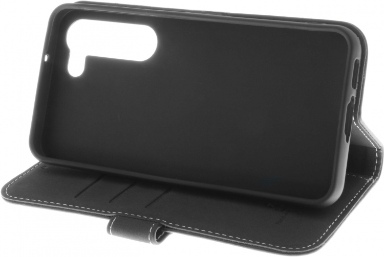 Insmat Flip Case portemonnee hoesje, Samsung Galaxy S23, zwart Insmat Flip Case portemonnee hoesje, Samsung Galaxy S23, zwart