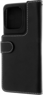 Insmat Exclusieve Flip Case portemonnee-etui, Motorola Edge 50 Pro, zwart