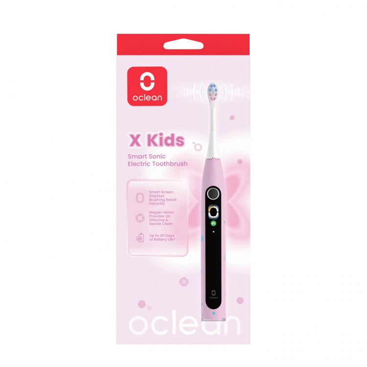 Oclean Elektrisk Tandborste X Kids Rosa