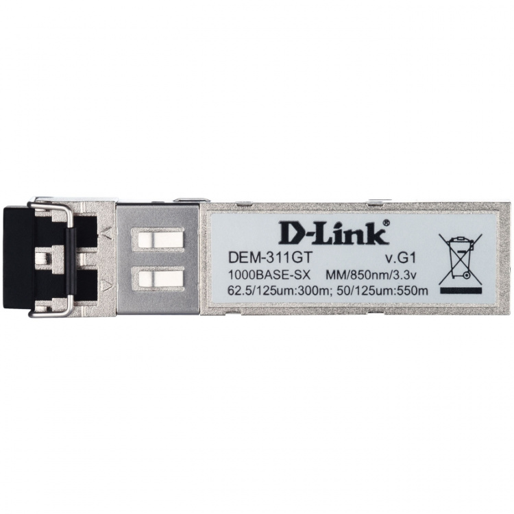 D-Link DEM-311GT 1-port Mini-GBIC SFP to 1000BaseSX Ethernetmodul 550m