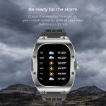 KSIX Smartklocka Hero AMOLED - Svart