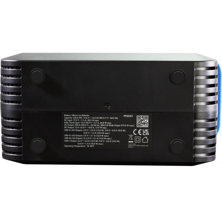 LogiLink Portable Power Station 64.000 mAh 300W 375 Wh