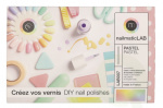 Nailmatic Nail Polish Set 52.5 ml Pastel - 5x Nail Polish 8ml/5x Mixing Base 2,5 ml/10 Pipettes/5 Labels/1 Booklet With 20 Recipes