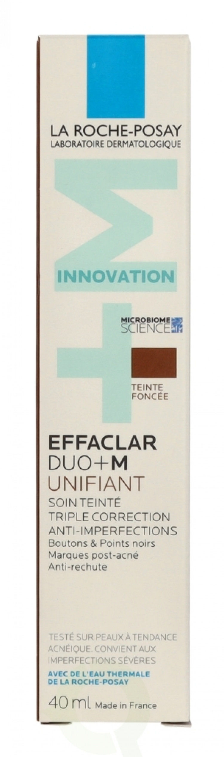 La Roche LRP Effaclar Duo+M Color Treatment 40 ml Deep