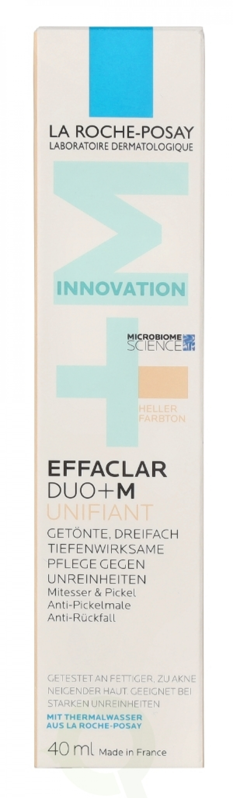 La Roche LRP Effaclar Duo+M Color Treatment 40 ml Light