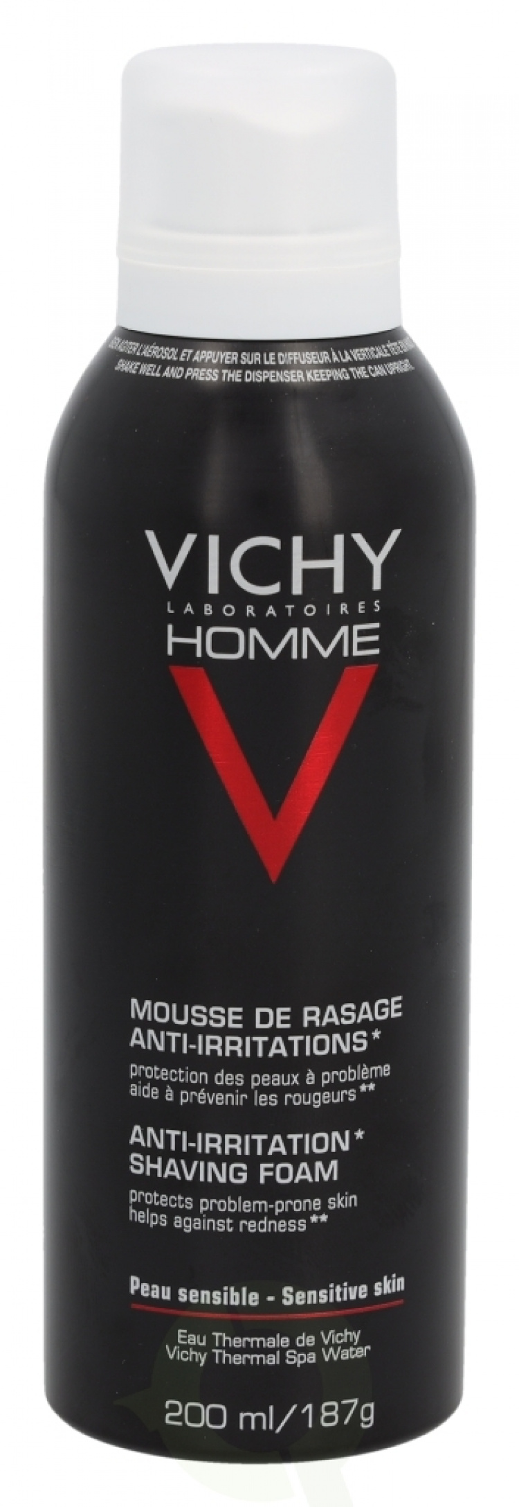Vichy Homme Anti Irritation Shaving Foam 200 ml Sensitive Skin
