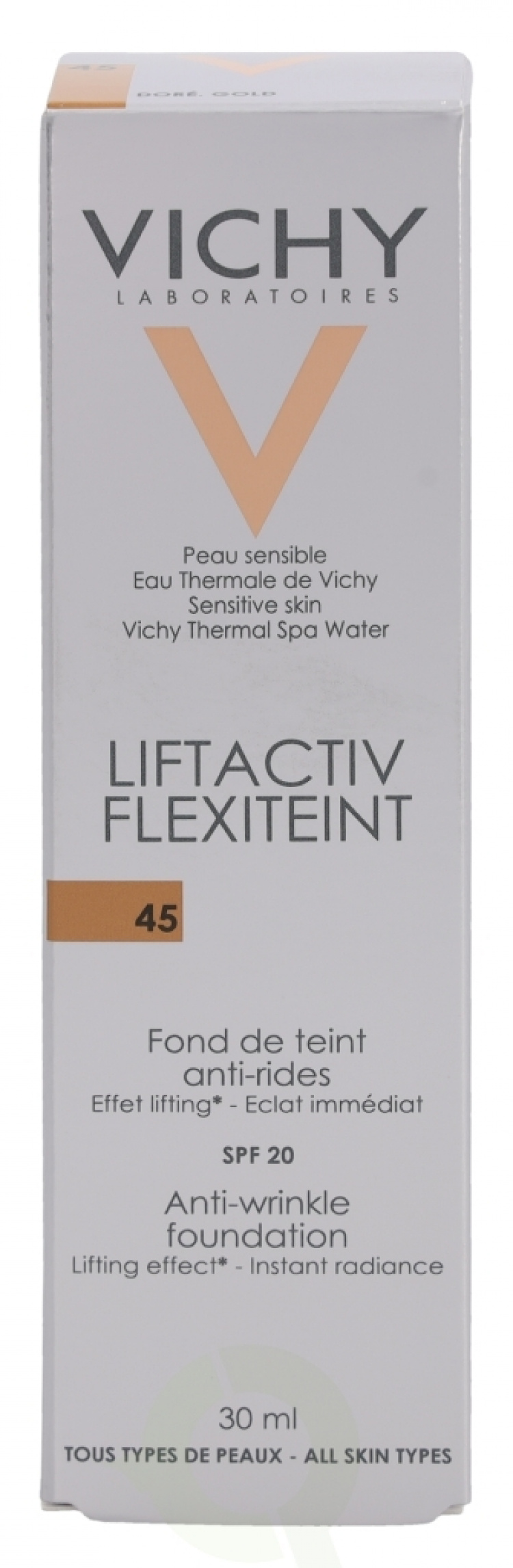 Vichy Liftactiv Flexilift Anti-Wrinkle Foundation SPF20 30 ml #45 Gold