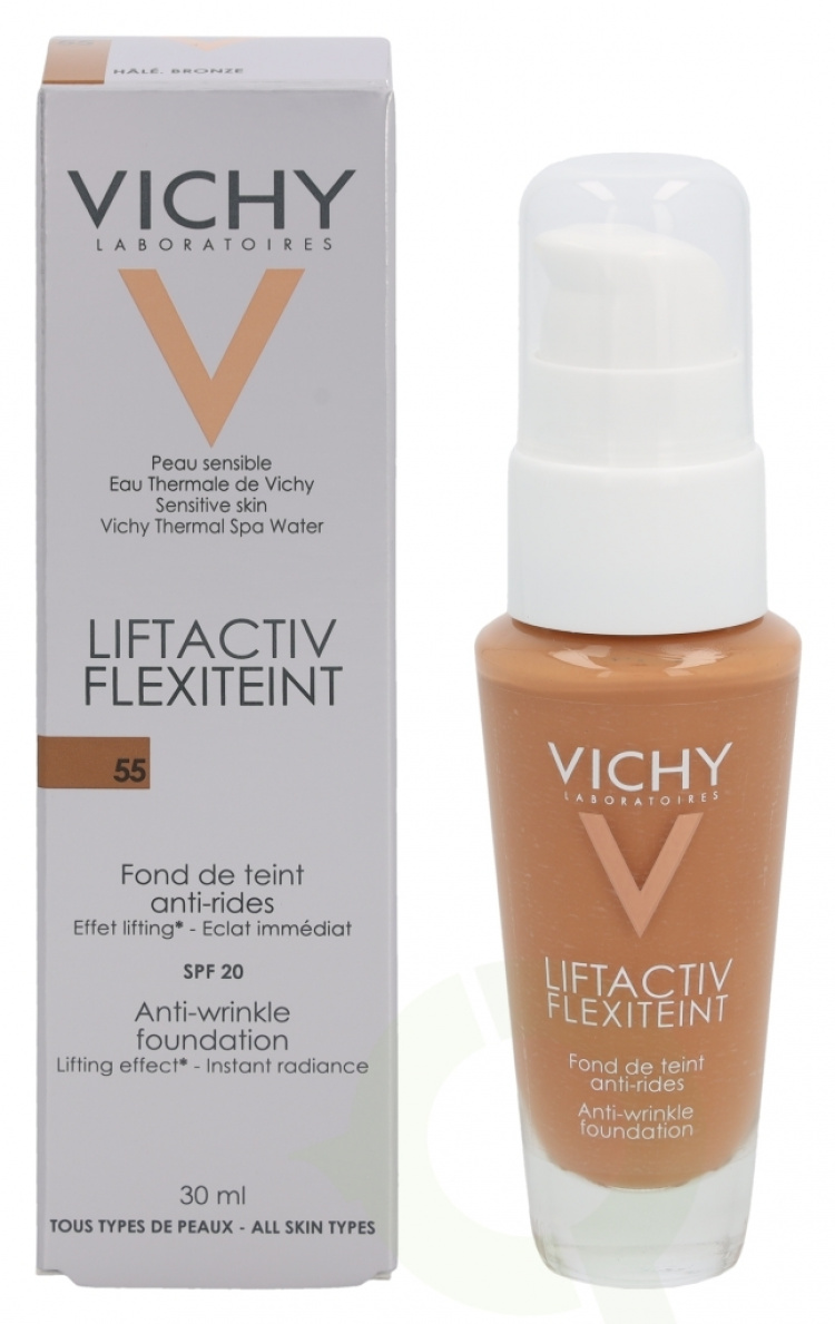 Vichy Liftactiv Flexilift Anti-Wrinkle Foundation SPF20 30 ml #55 Bronze
