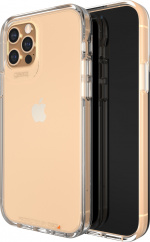 GEAR4 D3O Crystal Palace hoesje, iPhone 12 / 12 Pro, transparant