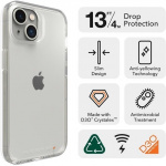 GEAR4 D3O Crystal Palace hoesje, Apple iPhone 14, transparant