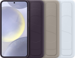 Samsung Galaxy S24 Standing Grip Case, donkerpaars